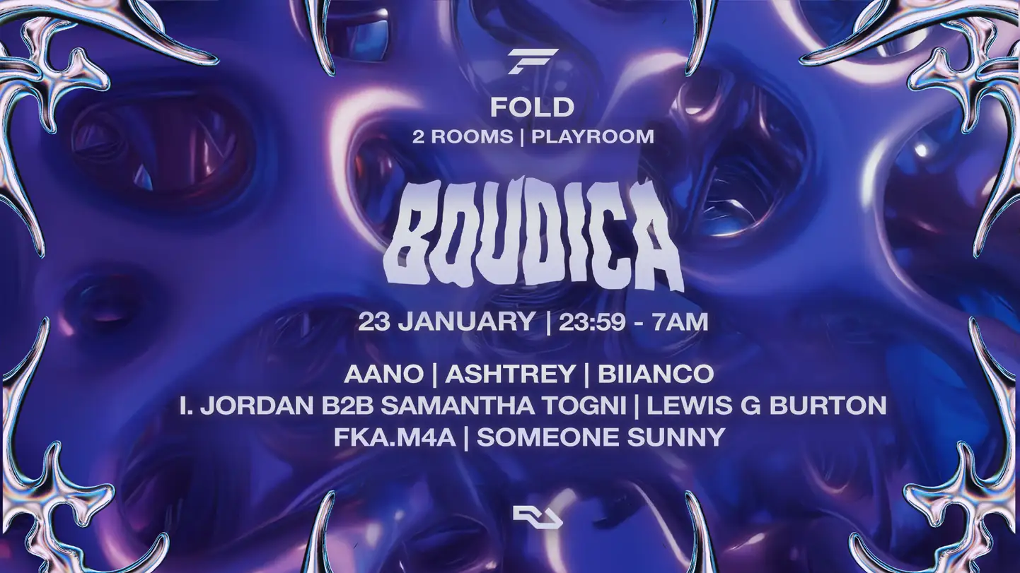 Boudica: BIIANCO, I. JORDAN B2B Samantha Togni, Lewis G Burton, fka.m4a, ASHTREY + more
